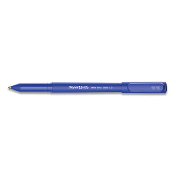 Paper Mate® Write Bros. Ballpoint Pen, Stick, Bold 1.2 Mm, Blue Ink, Blue Barrel, Dozen freeshipping - TVN Wholesale